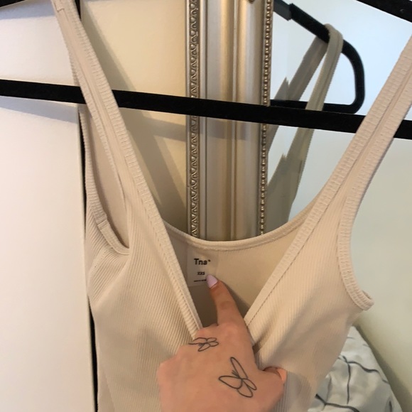 TNA body con dress , ribbed . sz xxs - Picture 2 of 2